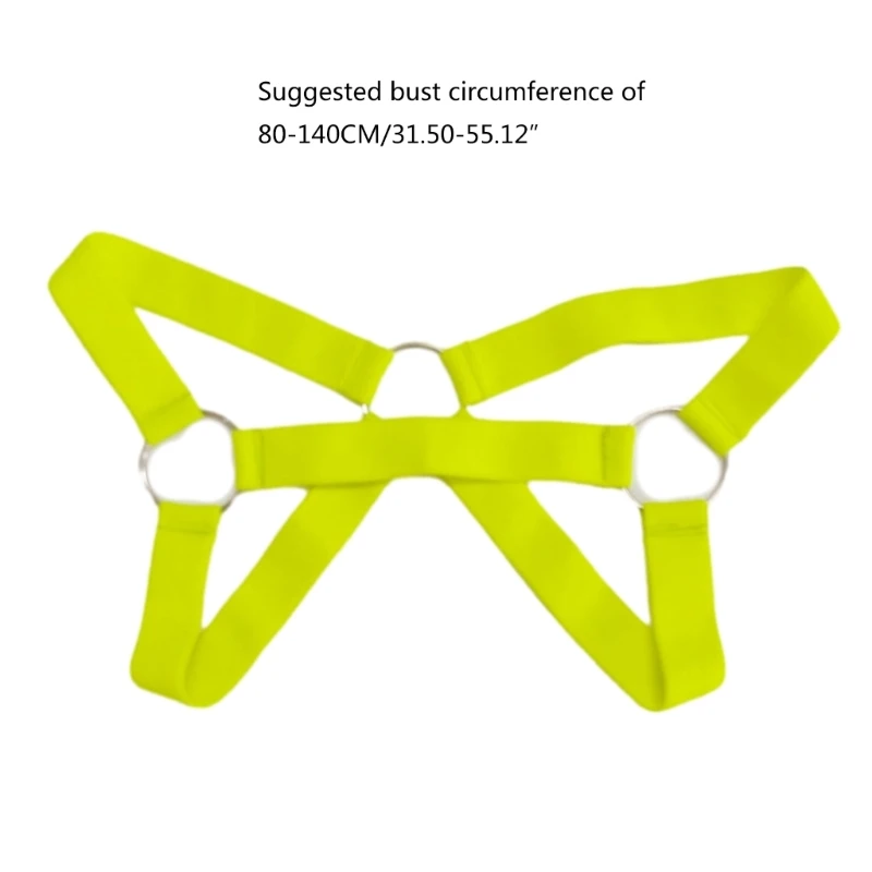 남자의 몸 가슴 벨트 레이브 의상 섹시한 펑크 남자의 몸 가슴 하네스 벨트 댄스 공연 파티 장식 선물