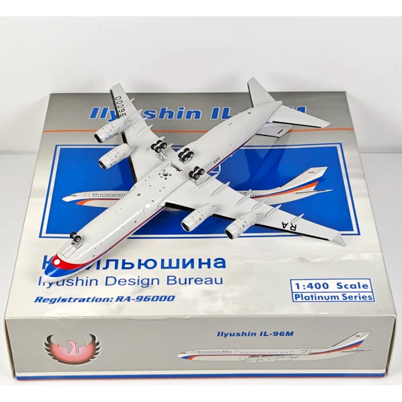 Phoenix 1/400 Schaal Russische IL-96-400 RA-96000 Diecast Legering Vliegtuigen Model Collectie Decoratief Ornament