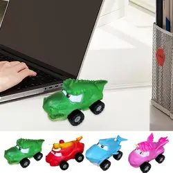 Stretchy Dinosaur Pull Back  Creative Stress Reduction, Slow Rebound Car Toy Car Stretchy Slow Rising ToyFor Kids Children Adult