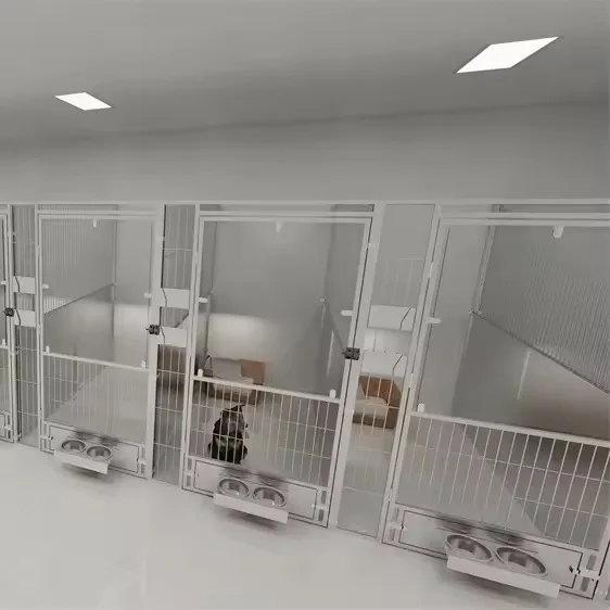 For Animal Shelter Dog Kennel Breeding Dog Run Walk-in Kennel Shanghai Factory Crates for Large Dogs