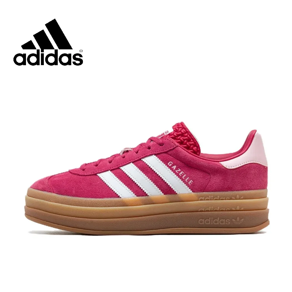 Adidas Original Gazelle Simple Comfortable Low Top Board Shoes Wear-resistant Slip-resistant Women's Casual Shoes