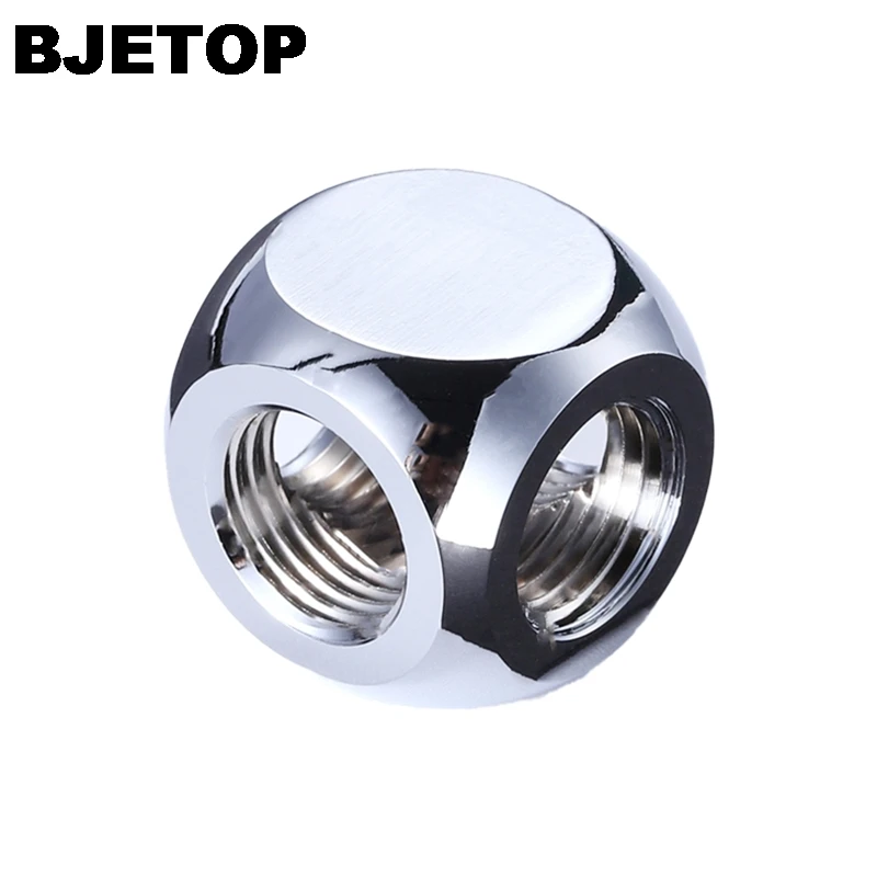 BJETOP computer water cooling cooling accessories  Splitter 3F and 4F fitting with 3 (three) G1/4