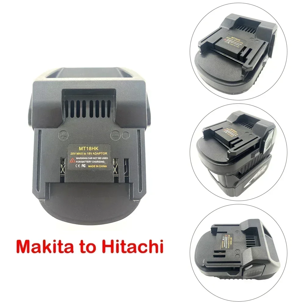 マキタ用バッテリーアダプターコンバーター,hitachi,hikoki,18vリチウムイオンバッテリー,mt18hk,bl1840,bsl1850,bl1860bに変換