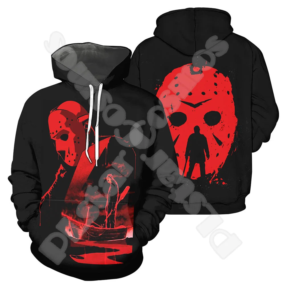 

Halloween Michael Myers Horror Terror Movie Vintage Funny Retro Streetwear 3DPrint Harajuku Pullover Casual Jacket Hoodies X8