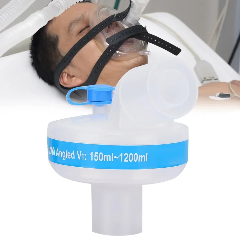 Breathing Machine Filte Bacteria Medical Accessories Artificial Nasal Composite Filter Wet Heat Exchanger