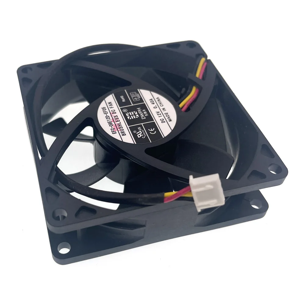 Neues original dwph EFC-08E12D-EF05 8cm 80mm dc 12v 0,5a 80*25mm dreiadriger aufzug inverter lüfter dual kugellager