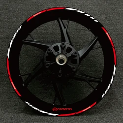 Motorcycle Wheel Sticker 17″ Rim Decal Stripe Tape Accessories For CFMoto 150NK 250SR 300NK 300SR 400NK 400GT 650NK 650GT 650MT