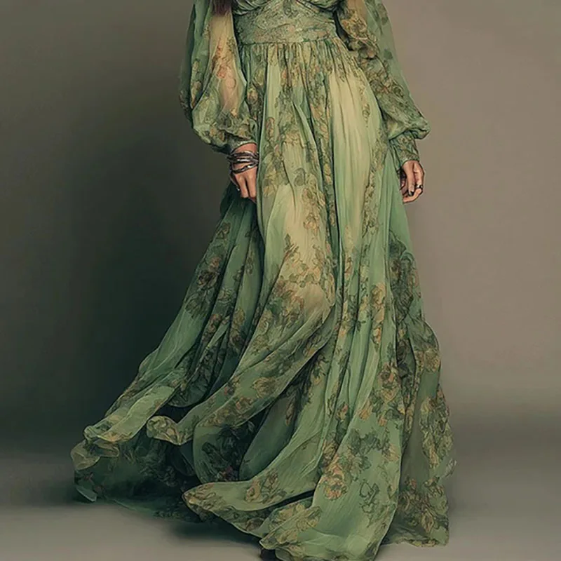 Thumbnail 4 - #33 Discounted Flowing Long Dress Worth Buying