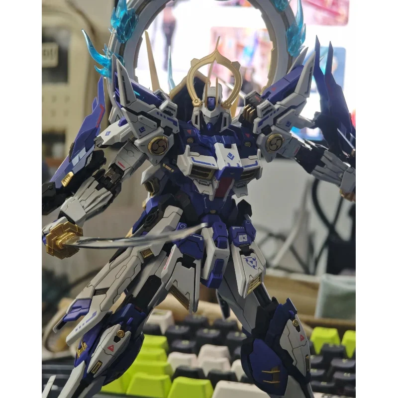 Pertempuran Dewa-Dewi Di Paviliun Permainan Tersembunyi: Model Perakitan Mobile Mech Kreasi Nasional Pria Susano'O Skala 1/100