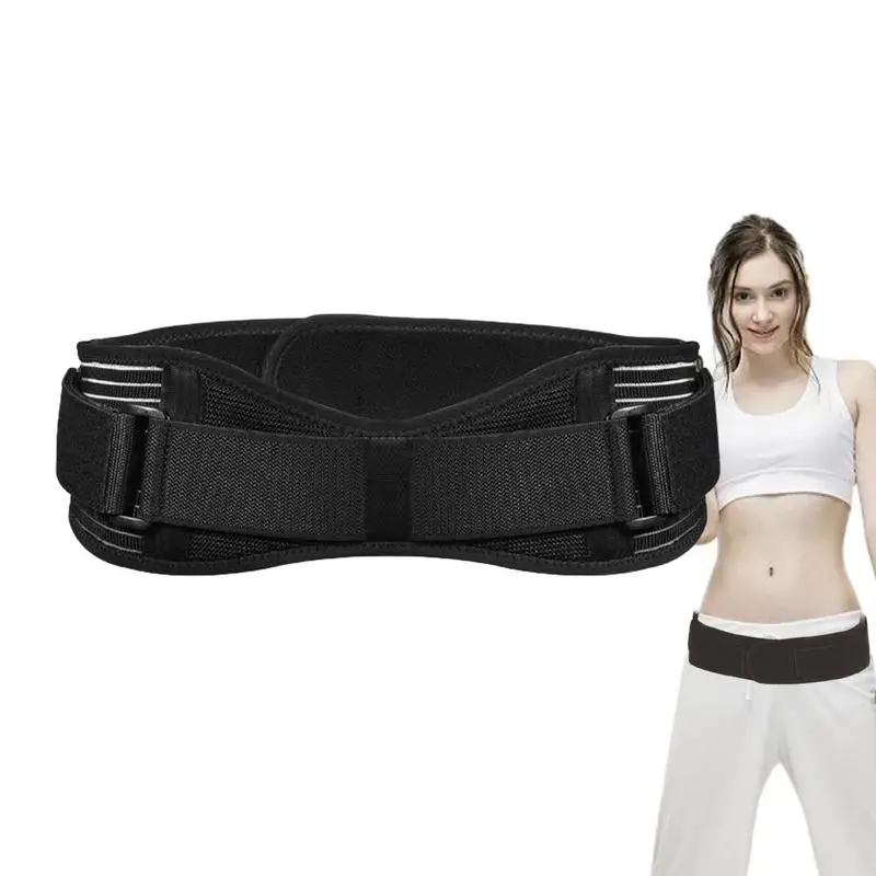 Regulowany pas podtrzymujący miednicę na biodra ulga w bólu pleców ochraniacz kości ogonowej talia Sacroiliac wsparcie stawów dla kobiet