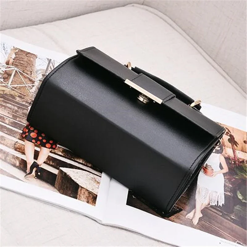 Retro Women Handbag Ladies Crossbody Messenger Bags High Quality PU Leather Female Flap Shoulder Bag New Arrival