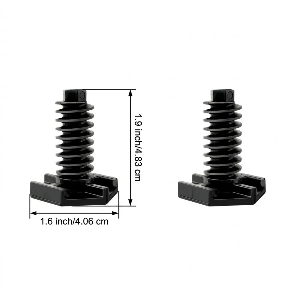 2/4Pcs WP74002557 Oven Range Leveling Leg Plastic Stove Range Leveling Feet Replaces 740025527 7101P508-60