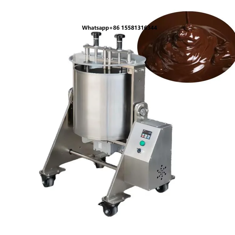 Commercial Use Wet Cocoa Stone Cutting-edge Technology Mill Processing Chocolate Melanger Refiner Grinding Machine New Arrivals