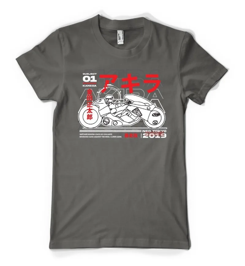 Japanese High Tec Motorcycle Akira Biker Personalised Unisex Adult T Shirt