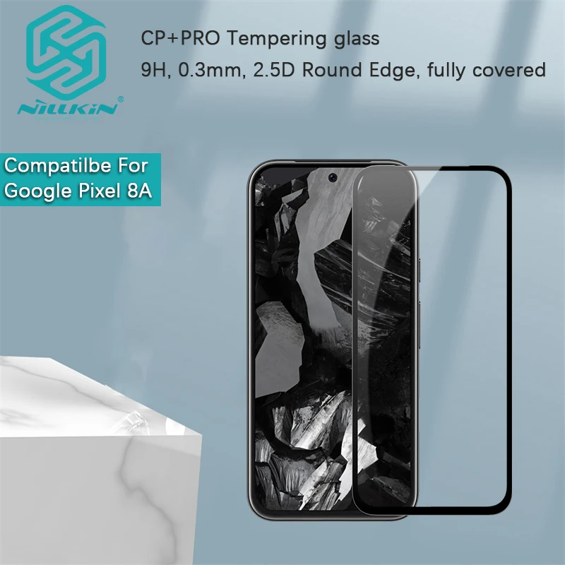 

Nillkin For Google Pixel 9 Pro XL/Pixel 8A Glass/Pixel 8 Pro Glass CP+PRO Screen Protector tempered Anti-Explosion Glass