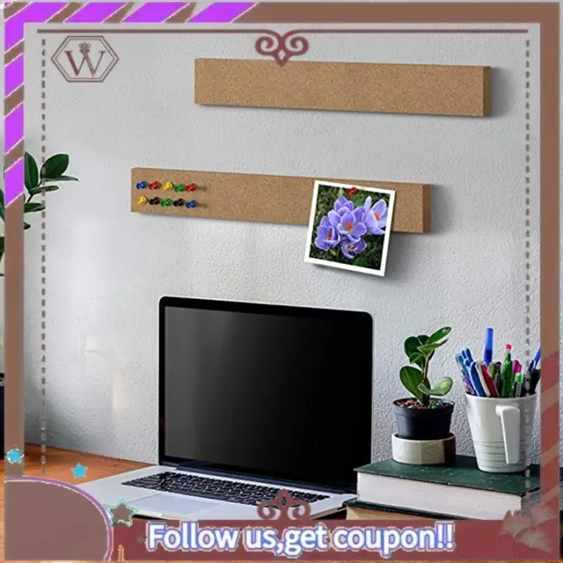 ABBG-5 шт. полоски пробковой доски самоклеящаяся длинная пробковая доска для настенного стола, дома, класса, офиса, для пасты, заметок, фотографий, расписание