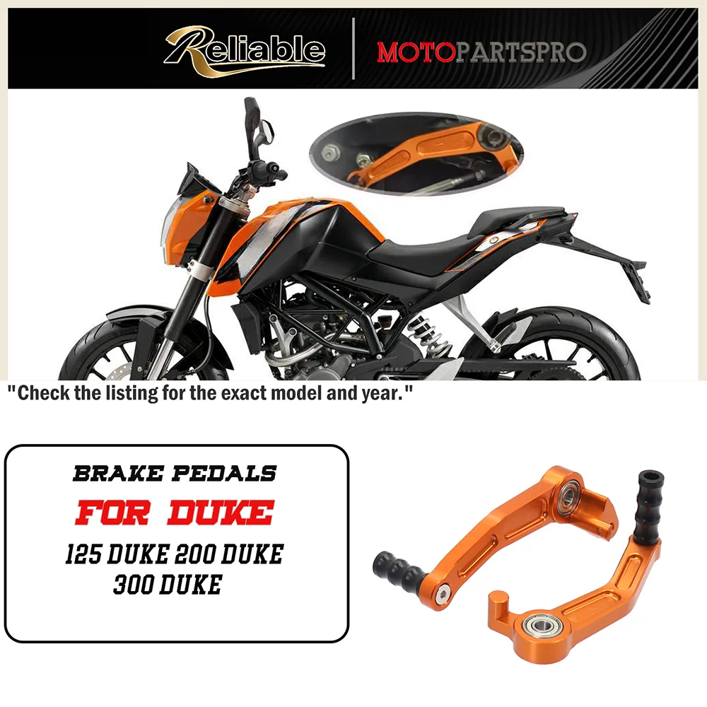 

Motorcycle Brake Pedal Lever Gear Shift Lever For KTM RC 125 200 390 2014-2016 Duke 200 390 2013-2016 Duke 125 2011-2015