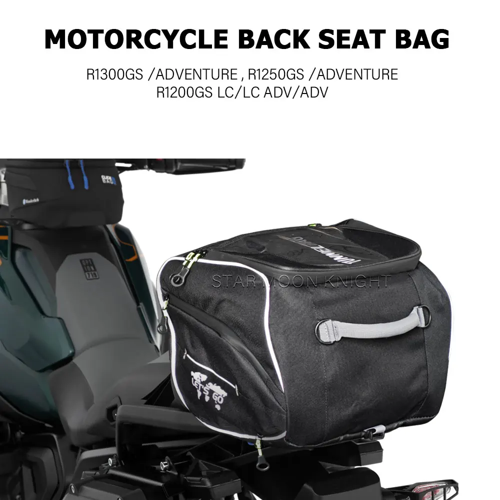 

Back Rear Seat Bags Rear Seat Bags F900GS F850GS F 900 850 GS ADV F750GS F900XR F900R F700GS F800GS Adventure F800R Helmet Bag