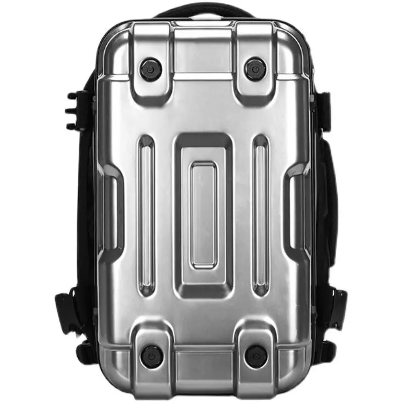 Personality trend King Kong hard shell backpack for men and women business computer bag for outing travel fitness cycling