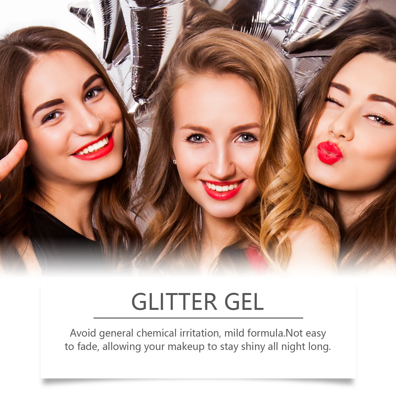 Jaysuing Glitter Glitter Gel Serie Körper Gesicht Diamant Glitter für einen glänzenden drei dimensionalen Look