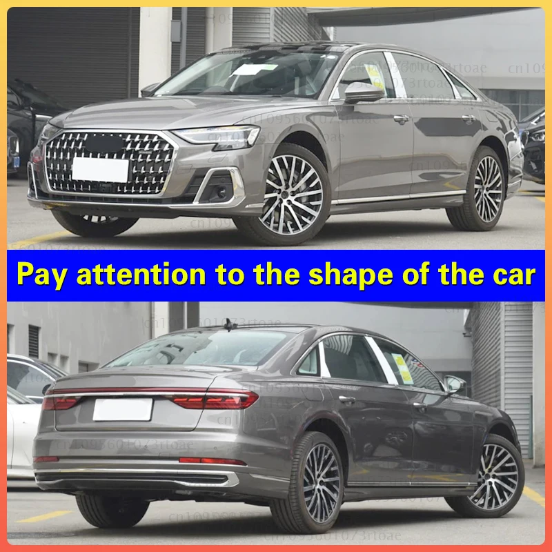 Mudguard of Automobile Tire for Audi A8 D5 2023 - 2024 Mud Flaps Mudguards Splash Guards Fender Mudflaps 4Pcs