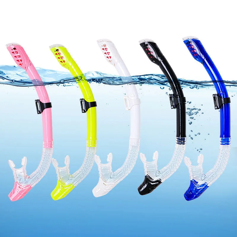 

Full dry breathing tube diving goggles silicone hose snorkeling free diving equipment seaside play equipment underwater snorkel