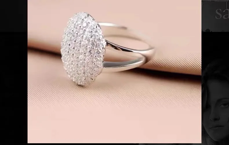 Authentic S925 sterling silver set with diamond Twilight Breaking Dawn Bella engagement wedding ring Fashion jewelry  gift