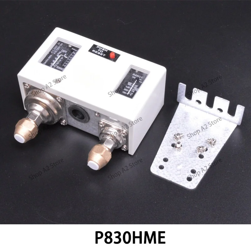 Cold storage unit pressure switch control relay P830HME P830E manual or automatic Dual pressure control switch