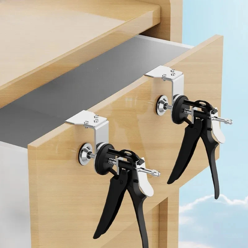 Drawer Fixing Clamp Drawer Front Installation Clamp Drawer Panel Installation Fixing Clip Drawer Face Clamp Woodworking Tool
