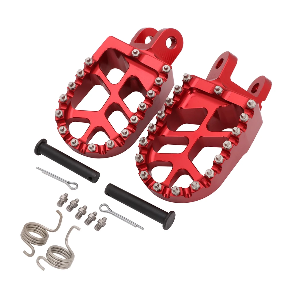 CR80R CR80RB CR85R CRM250 XR250R KLX250R KLX250 KLR650 KLX250S  Foot Pegs Pedals Rests