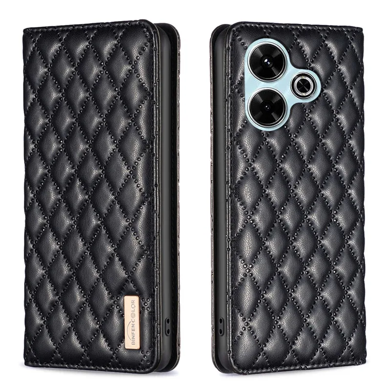 Wallet Leather Magnetic Phone Case For Xiaomi Poco F6 Pro X6 M6 C61 C65 PocoM6 4G PocoF6 PocoX6 Couqe Skin Friendly Flip Cover