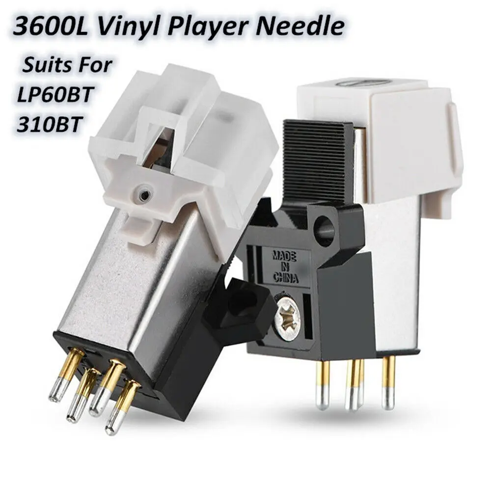 AT3600L Phono Cartridge Vinyl Record Playe MM LP Phonograph Stylus Moving Magnet 20Hz-20kHz 1pcs