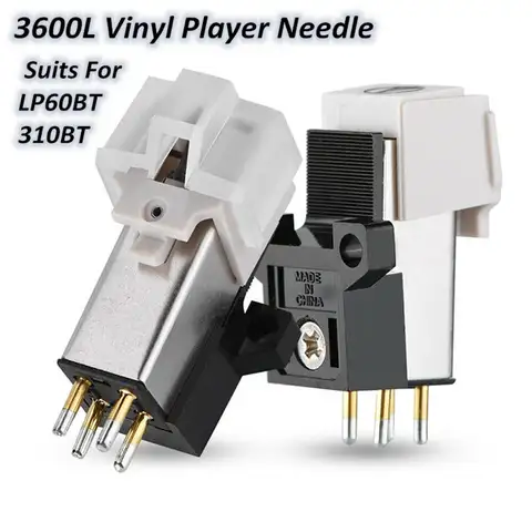 AT3600L Phono Cartridge Vinyl Record Playe MM LP Phonograph Stylus Moving Magnet 20Hz-20kHz 1pcs