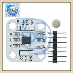 1-10pcs AS5600 magnetic encoder magnetic induction angle measurement sensor module 12bit high precision