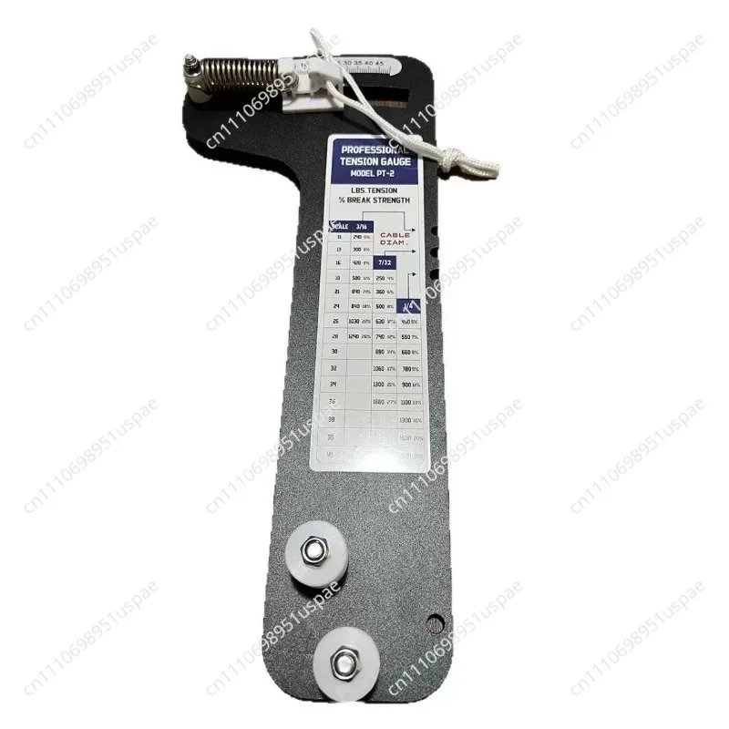 Sailboat Rigging Tension Gauge Professional Aluminum Alloy Sturdy Premium Accurate Wire Rope Standing Rigging Tool Force Gauge