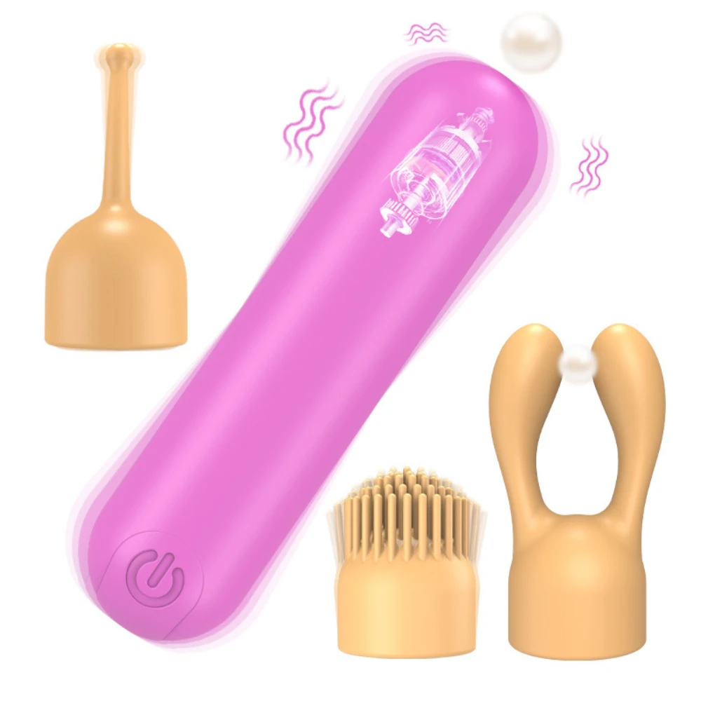 

Rechargeable Thrusting Vibrators Powerful Av Magic Wand 3in1 Beating Clitoris G Spot Stimulator Sex Toys Clit Sucker For Women