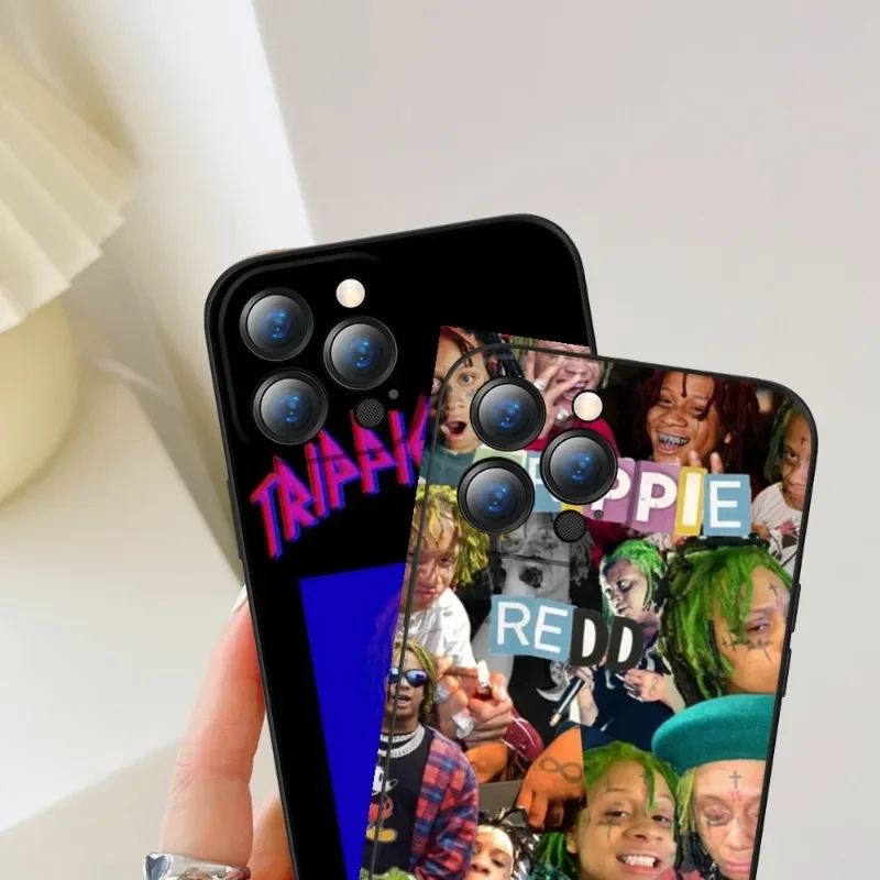 Rap T-Trippie Redd Phone Case FOR IPhone 15 14 13 11 12 Pro 8 7 Plus X 13 Pro MAX XR XS MINI Black Covers