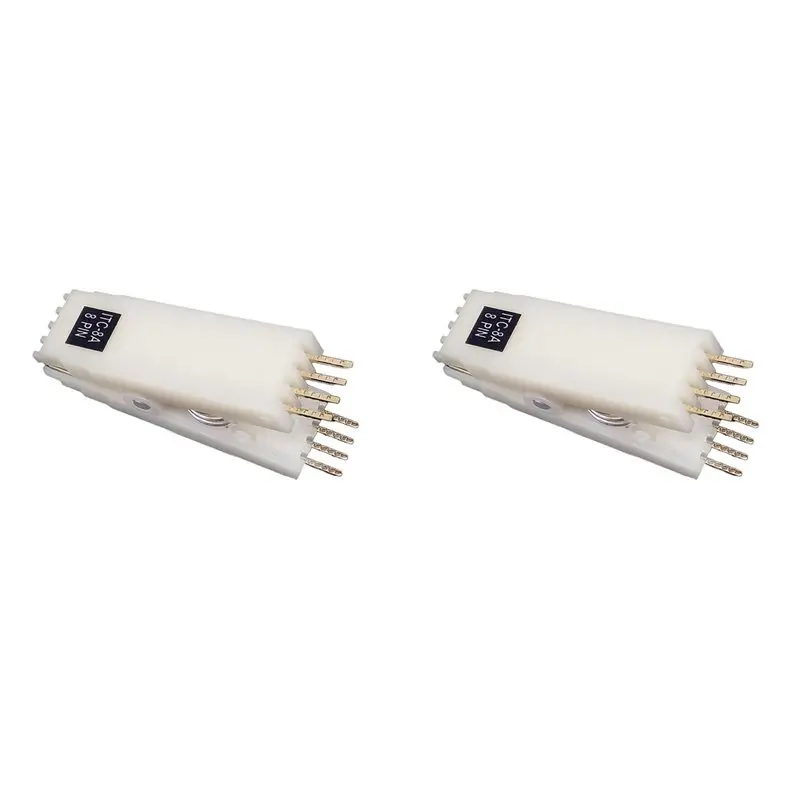 B04B-2X Free Disassembly Test Clip DIP8 BIOS Burning Line IC Test Clip Burning Fixture