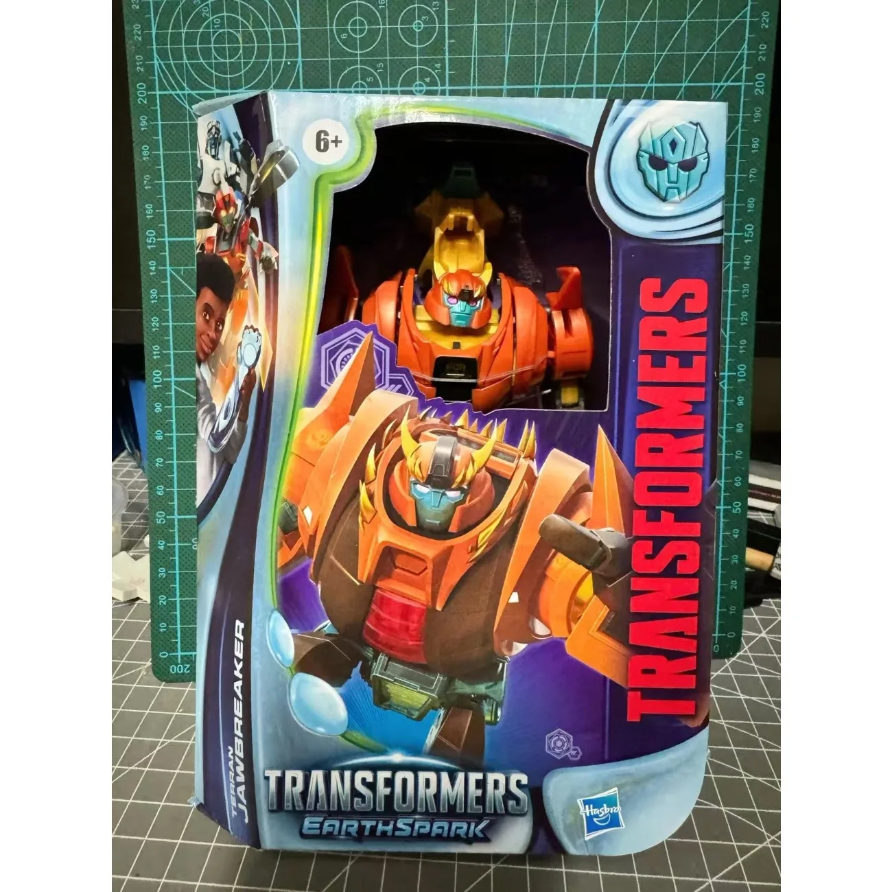 

Hasbro Transforming Toys Terran Jawbreaker Anime Action Figure EarthSpark Deluxe Transformers Robot Model Birthday Gift