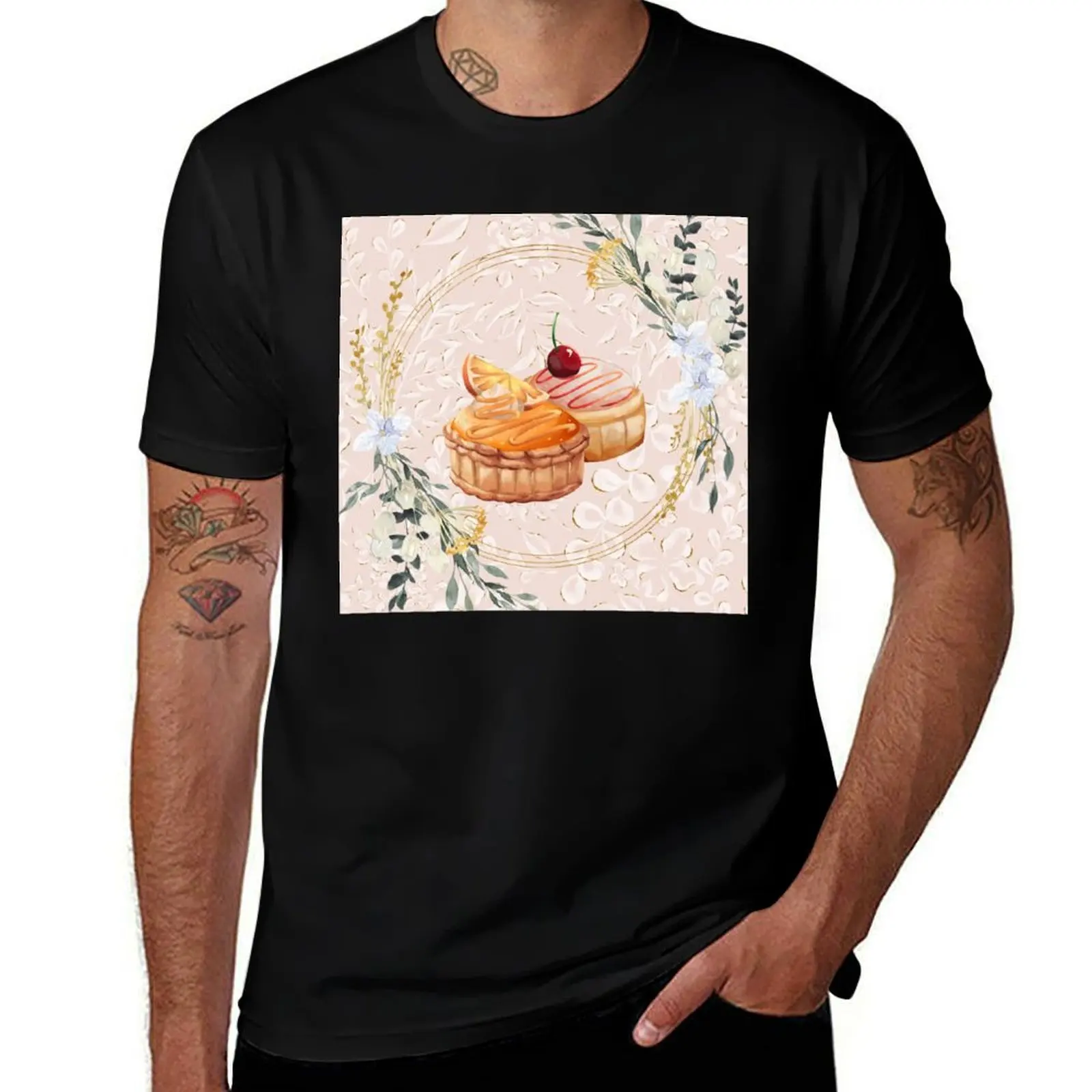 

pastry picture T-Shirt football t shirt vintage anime shirt anime t shirts mens plain t shirts