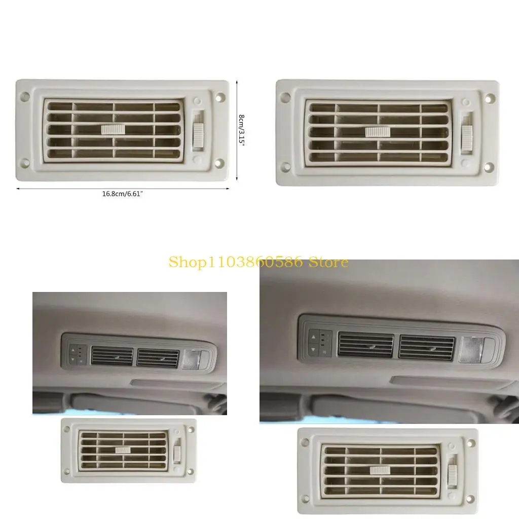 

242A Air Vent Louver Grille Cover Outlet Adjustable Exhaust Vent Ducting Ventilation Grilles Universal Air Vent Cover Durable