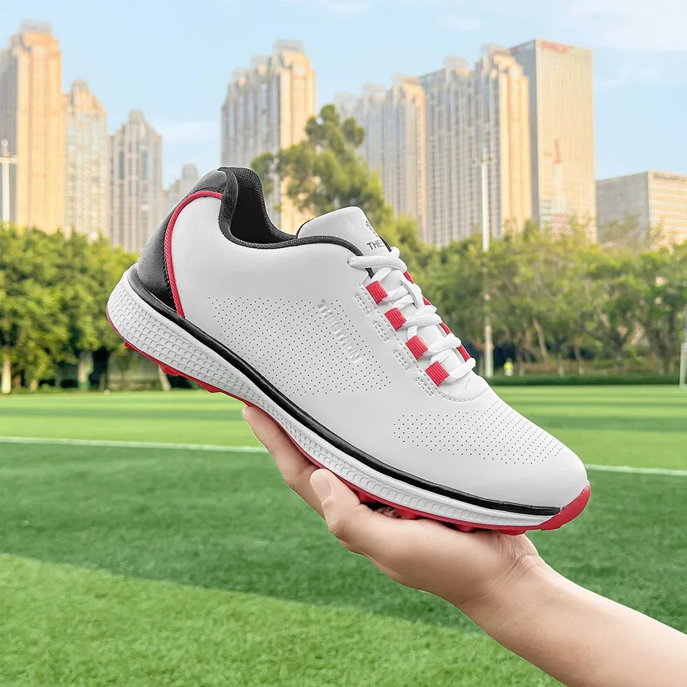 Golf Shoes Men Spikeless Professional Non-Slip Golfer Footwear Trainers Luxury Sports Sneakers