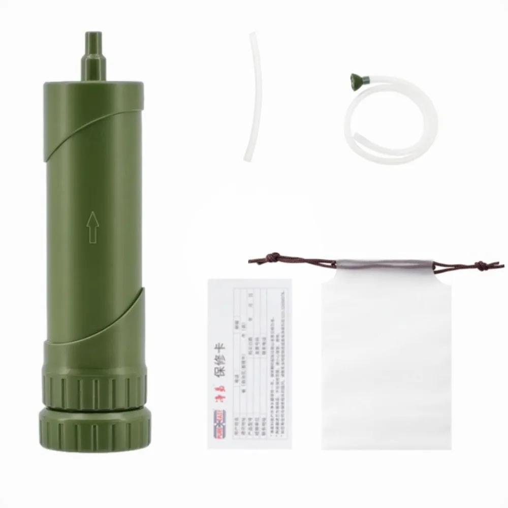 

ABS Outdoor Mini Water Filter Purification Direct Drinking Straw Water Purifier Emergency Survival Mini Outdoor Water Purifier