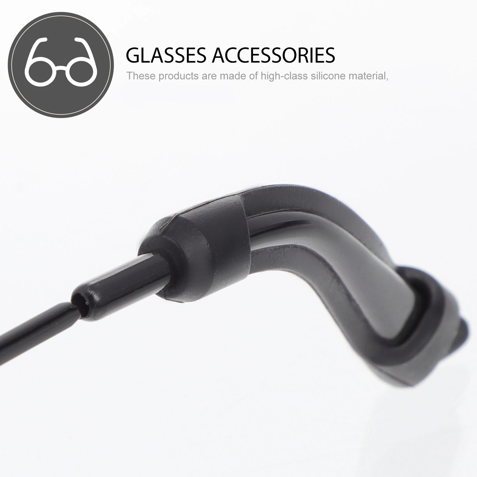 

Glasses Anti Non slip Eyeglasses Cushions Silicone Clip Rings Outdoor Sports Protectors Fashion Simple Leg Retainers