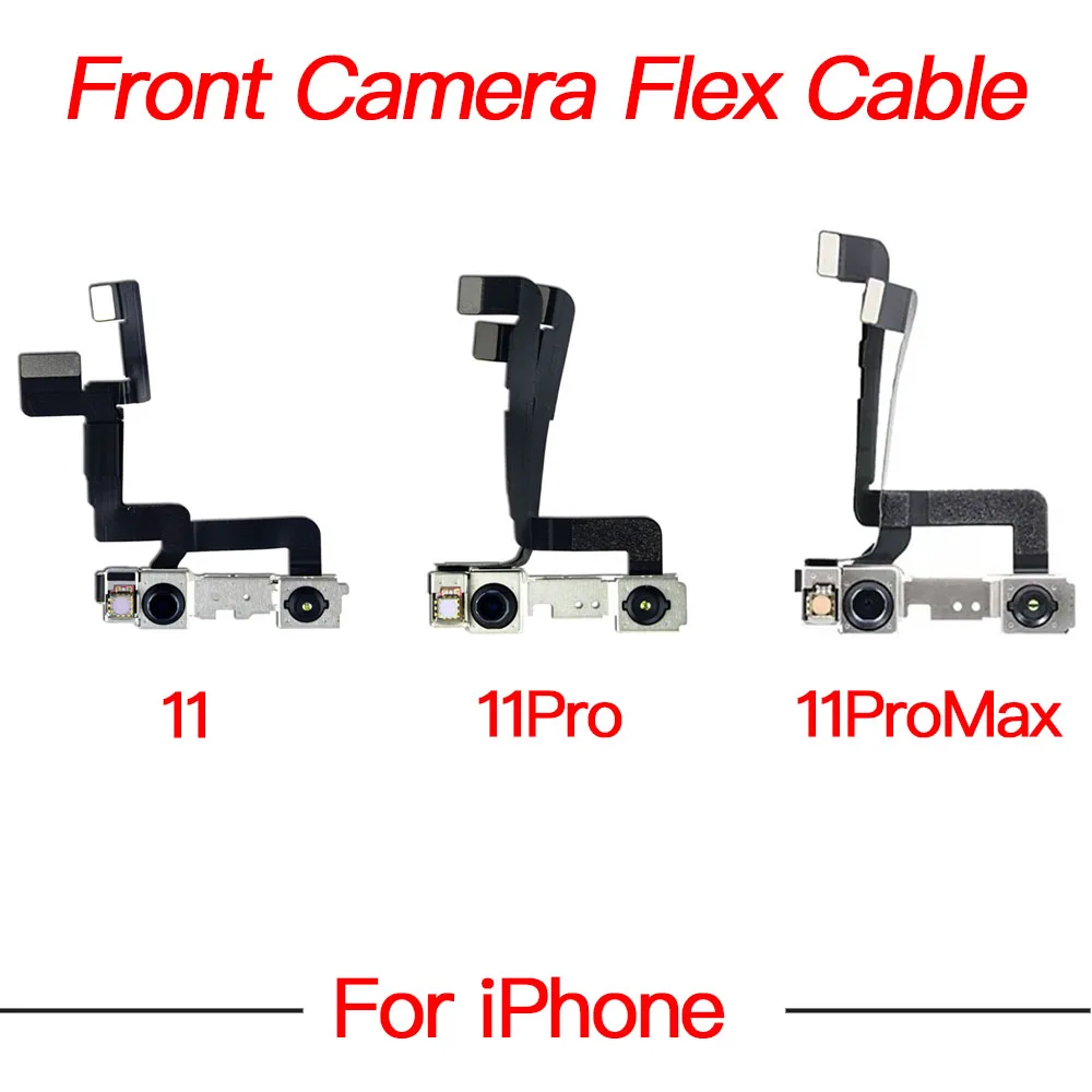 Front Facing Camera Face ID IR Sensor Flex Cable Connector Module Replacement For iPhone 11 Pro Max  Can not Use Face ID