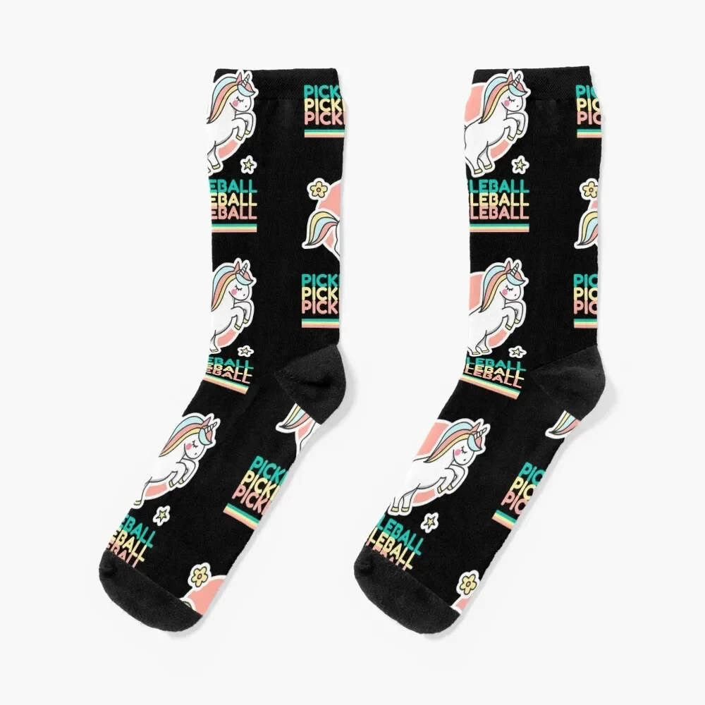 

Pickleball Unicorn Socks snow golf gifts hiking Men's Socks Luxury Women's