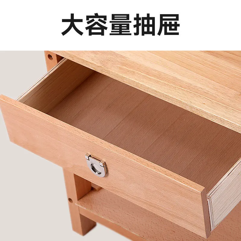 Art sketch desk integrated painting stool art test studio training chair lifting multifunctional wooden easel with drawer