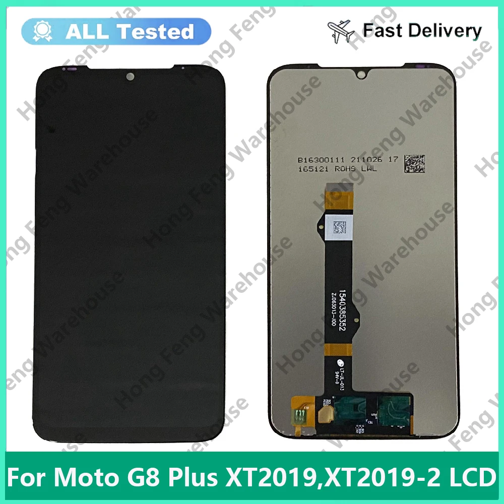 

For Motorola Moto G8 Plus LCD Display Touch Screen Digitizer Assembly XT2019 XT2019-2 Display Replacement Repair Part