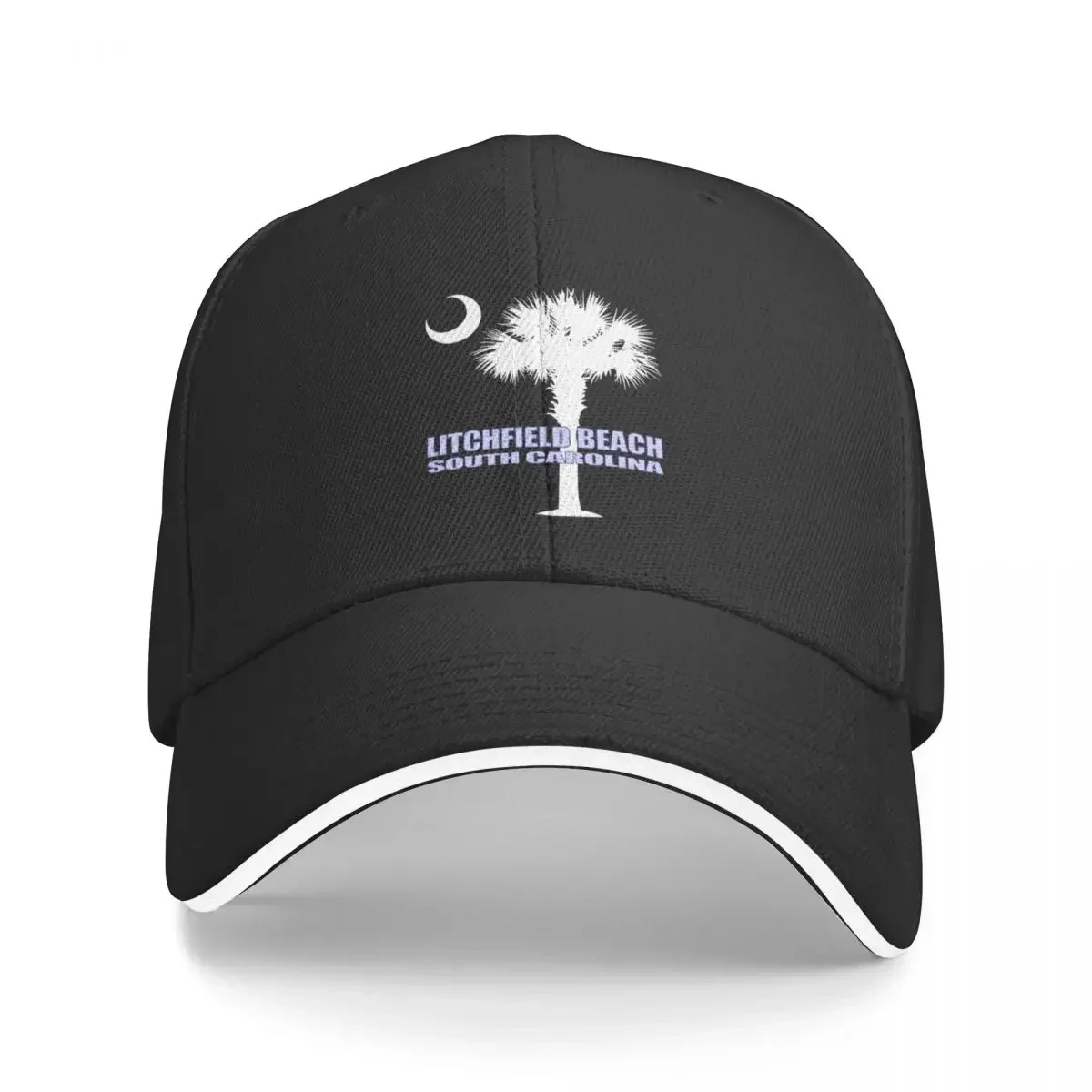 Litchfield Beach (P&C) Baseball Cap Luxury Cap Hat men black Sun Hats For Women Men's