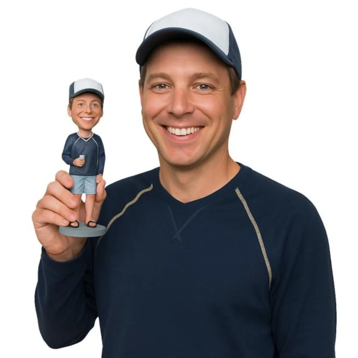 

Bobblehead Personalized Handmade Clay Figurine Clay Doll Bobbleheads Figurines Unique Present Gift For Him Her